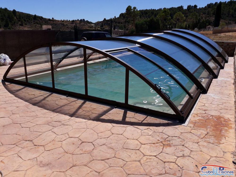 Cubiertas para Piscinas bajas curvas en Cuenca. Cubiertas para Piscinas bajas curvas en Cuenca.